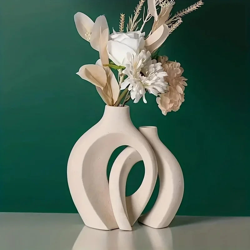 Ceramic Vase Works of Art, Living Room Bedroom Study Cafe and Other Ornaments, Gifts for Lovers during Festivals.